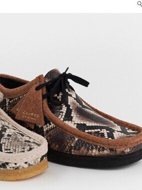 Aimé Leon Dore x Clarks Wallabee Low Snakeskin Brown size (M Size 10)